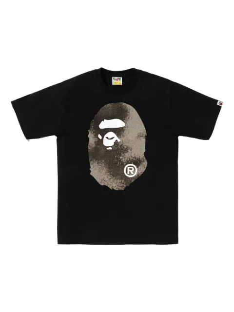 A BATHING APE® Head T-shirt Black 001TEL301045M