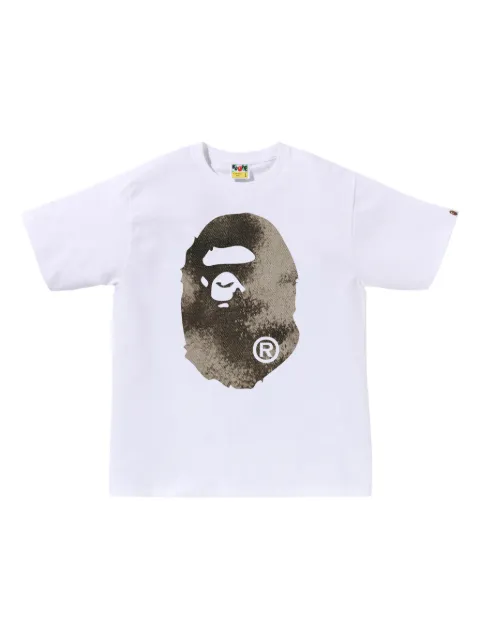 A BATHING APE® Head T-shirt White 001TEL301045M