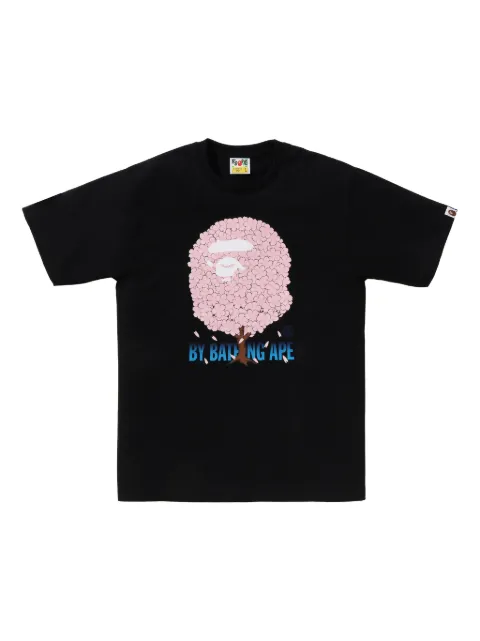 A BATHING APE® Sakura T-shirt Black 001TEL201018F