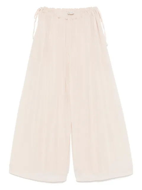 Philosophy Di Lorenzo Serafini mesh palazzo pants Neutrals A03112118