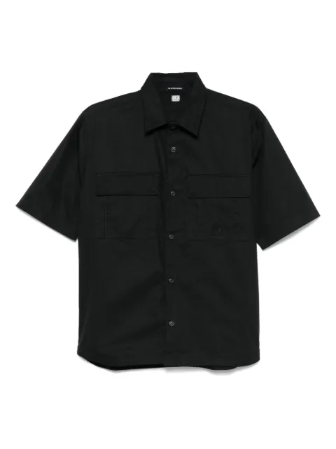 C.P. Company gabardine shirt Black 18CLSH027A006472A
