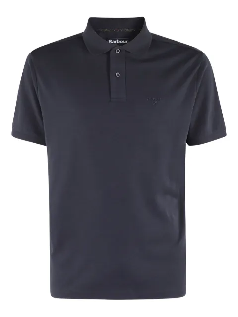 Barbour short-sleeve polo shirt Blue MML1445NY91