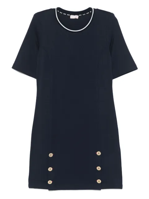 LIU JO jersey mini dress Blue TA5292JS182