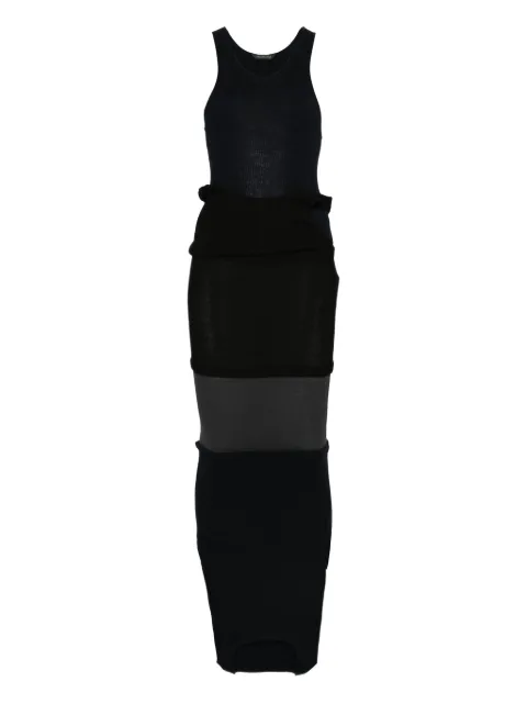 Balenciaga sleeveless maxi dress Blue 831075T3390