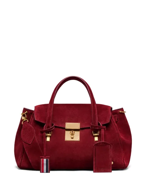 Thom Browne Bolton bag in calf suede Red FAP483AL0037