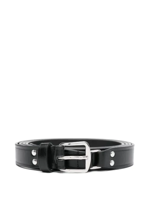 Ann Demeulemeester leather belt Black B0012595LT128