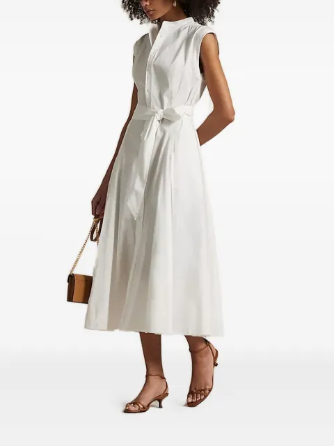 Polo Ralph Lauren button-up shirt dress White 211969143001