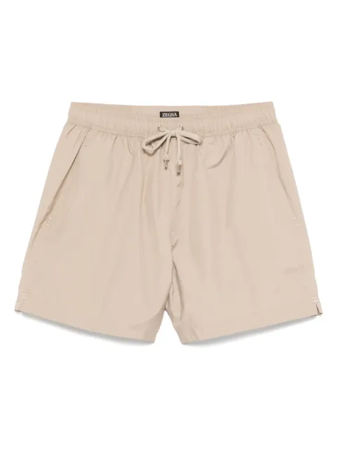 Zegna drawstring swim shorts Neutrals N7B802820