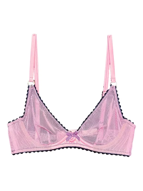 Fleur Du Mal Sabrina bra Pink BR0495