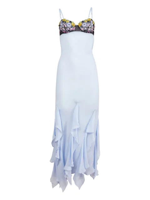 Fleur Du Mal Eden dress Blue DR0662