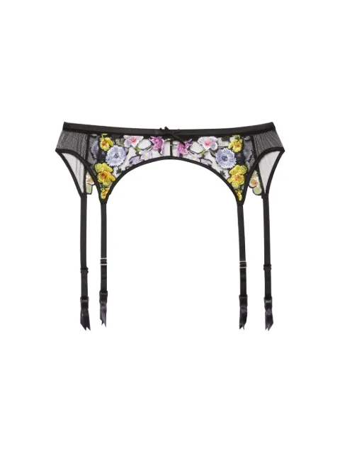 Fleur Du Mal Eden garter belt Black GR0099