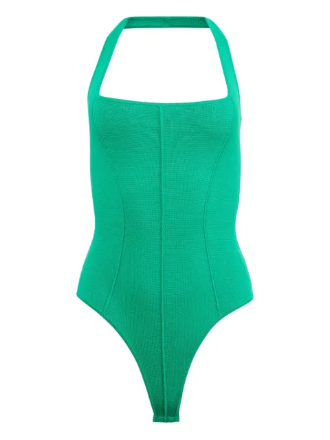 Fleur Du Mal Sofia bodysuit Green BS0482
