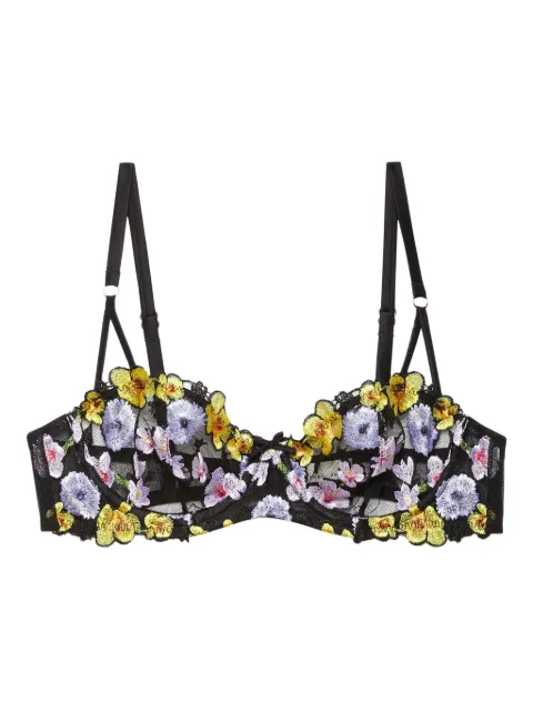 Fleur Du Mal Eden bra Black BR0491