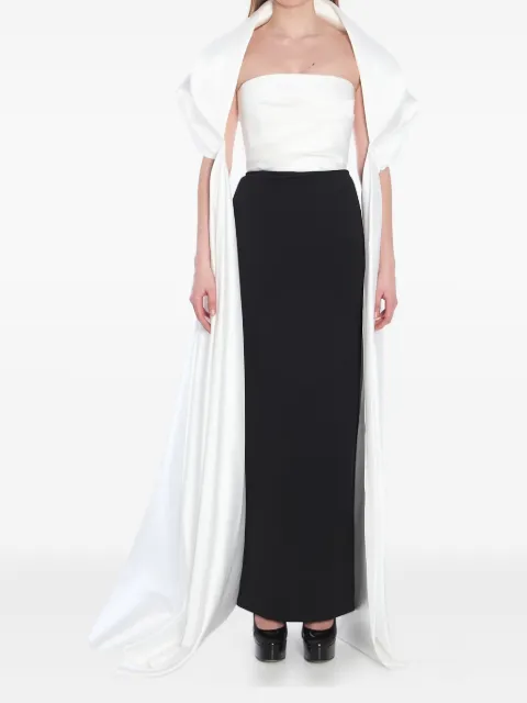 Solace London Vera dress White OS43029