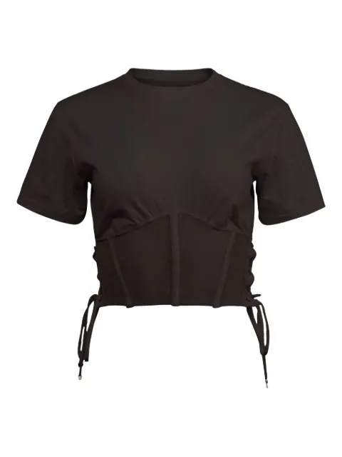 Fleur Du Mal Sabrina T-shirt Brown TP0689
