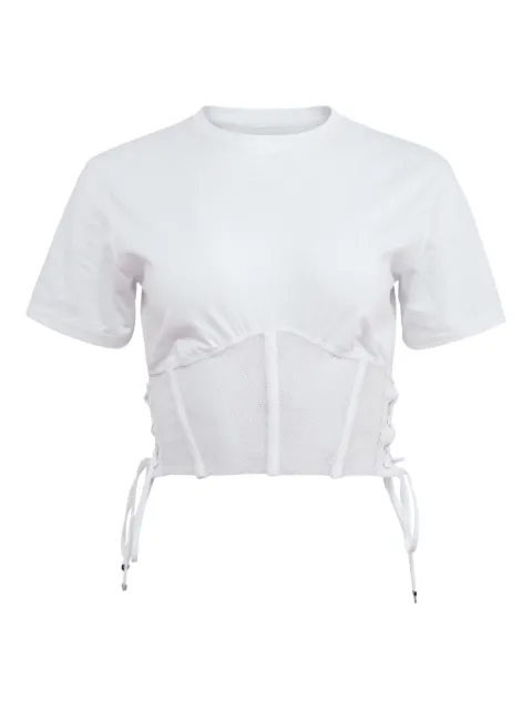 Fleur Du Mal Sabrina T-shirt White TP0689