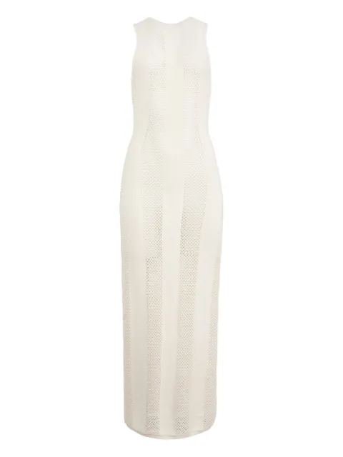 Fleur Du Mal Simone dress White DR0647