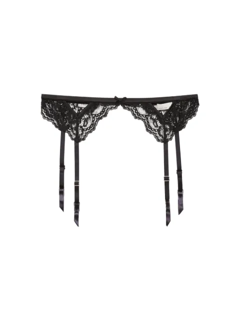Fleur Du Mal Bianca garter belt Black GR0098