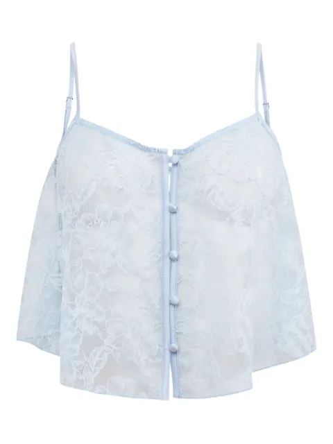 Fleur Du Mal Jasmine tank top Blue TP0594