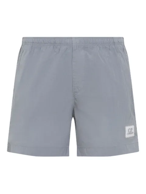C.P. Company logo-patch swim shorts Grey MBW005A006369G