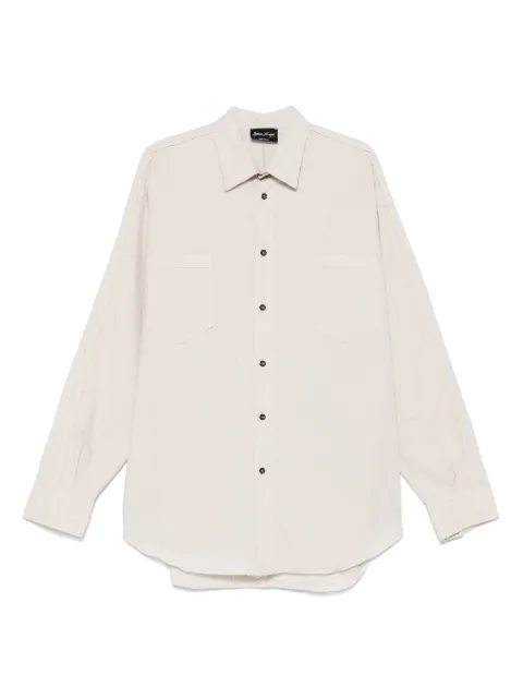 Andrea Ya'aqov cotton shirt Neutrals 25MWAG12COTTON