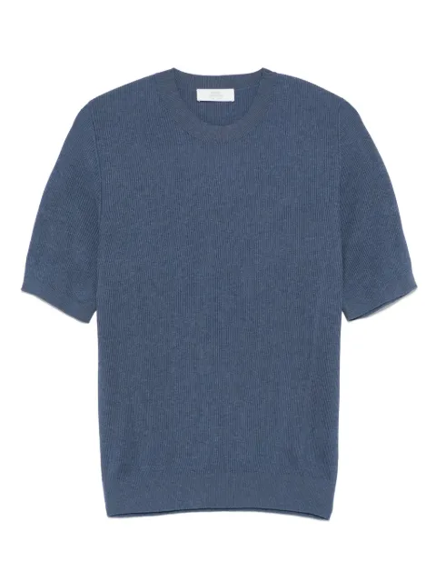 Mauro Ottaviani ribbed-knit T-shirt Blue CTS24827