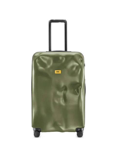 Crash Baggage logo-detail suitcase Green CB163