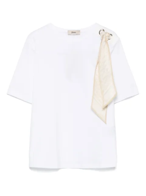 Herno lightweight-jersey T-shirt White JG000276D52003