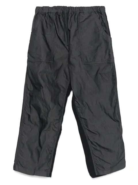 Junya Watanabe MAN panelled trousers Blue WOP029