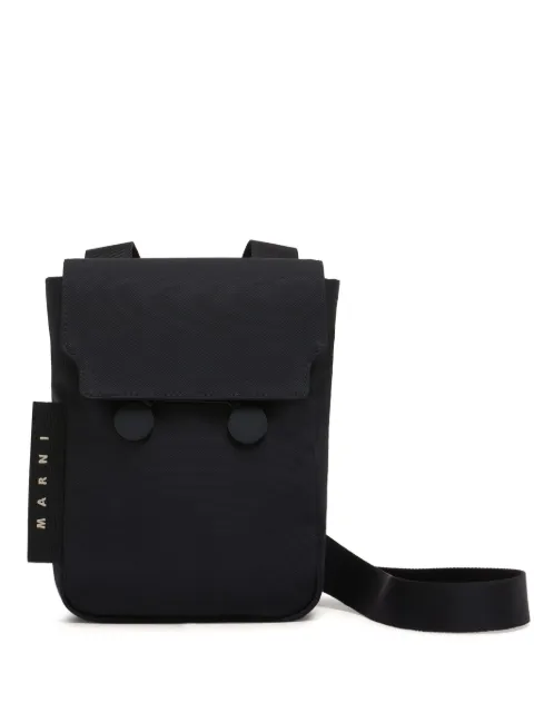 Marni Cityscape iphone holder Black TEMI0021A0P8184