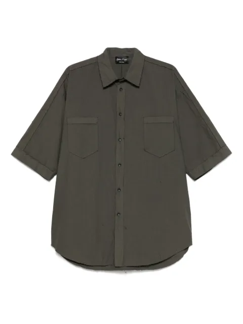 Andrea Ya'aqov cotton shirt Brown 25MWAG13COTTON