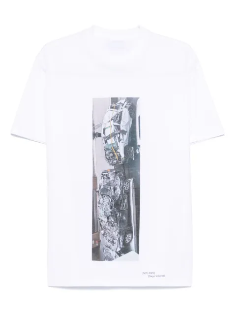 Carrer printed T-shirt White STREET