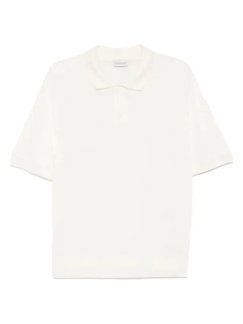 Moncler short sleeve polo shirt Neutrals K10919A00004M6752