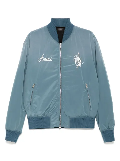 AMIRI Saturday Night bomber jacket Blue AMOUBB1043