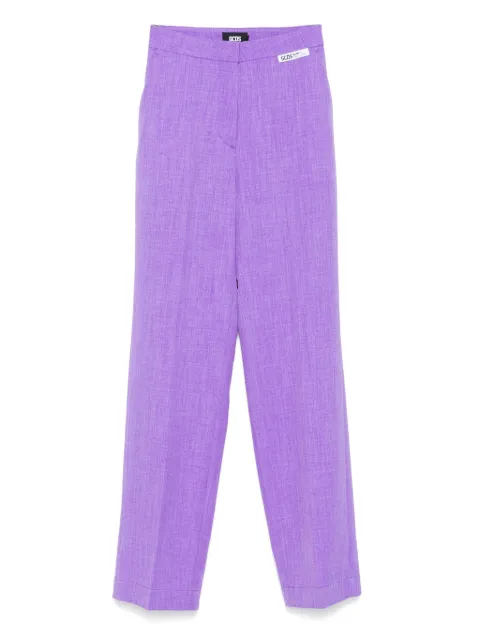 GCDS tailored trousers Purple B1CW2911TM8