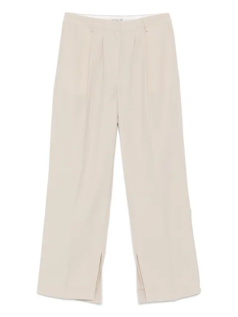 HERSKIND pleat-detailed trousers Neutrals 5514519
