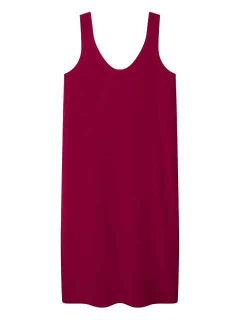 Another Tomorrow silk tank dress Pink A424DR103SE
