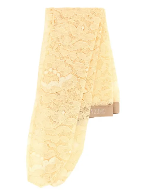 Valentino Garavani stretch lace socks Yellow BKI03R9BT