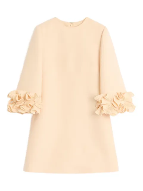 Valentino Garavani Crepe Couture mini dress Neutrals BVADX01CF