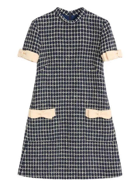Valentino Garavani mini bouclé dress Black BVAFH79E4