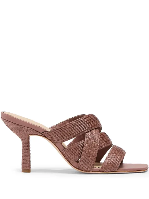 Cinq A Sept 80mm Dina sandals Brown SS035T10131Z