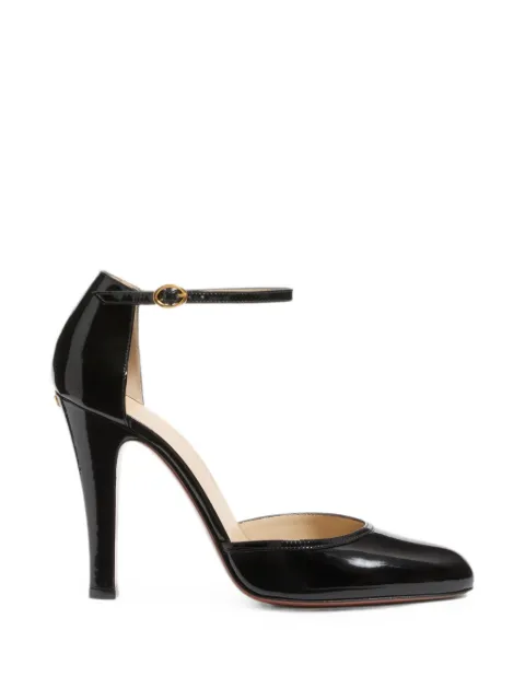 Valentino Garavani Hi Dolly pumps in polished calfskin 105mm Black WS0MI2ZJM