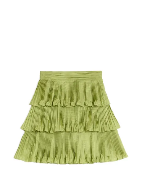 Valentino Garavani taffeta skirt Green BRADN5917