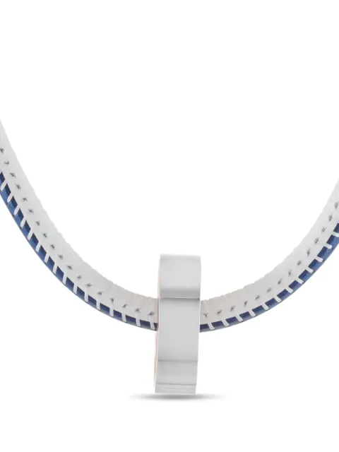 Calvin Klein Jeans bead-embellished necklace Silver KJJBRN090100