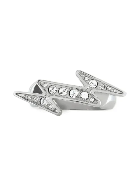 Swatch Vintage crystal-embellished ring Silver JRM044