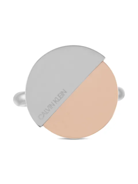 Calvin Klein Vintage two-tone design ring Silver KJ8RPR20010