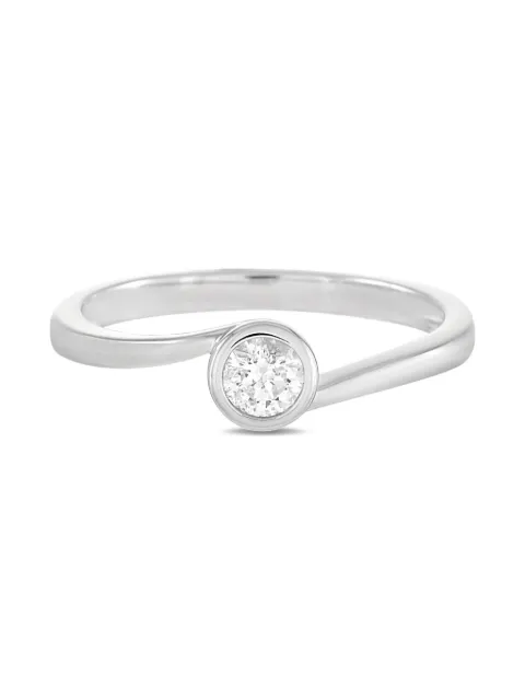 LB Exclusive 14K white gold diamond ring White ALR15861W