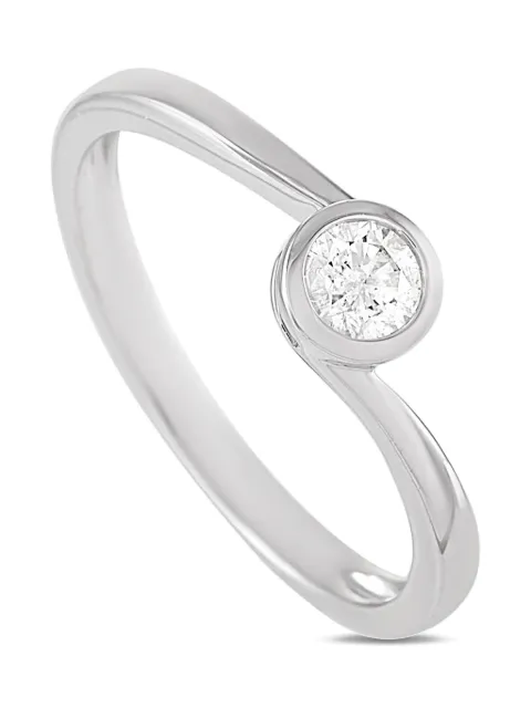 LB Exclusive 14K white gold diamond ring White ALR15861W