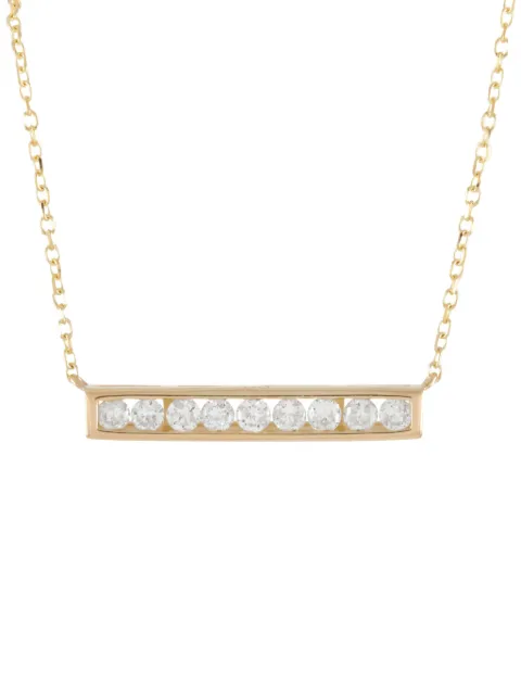 LB Exclusive 14K yellow gold diamond necklace Yellow ANK15807