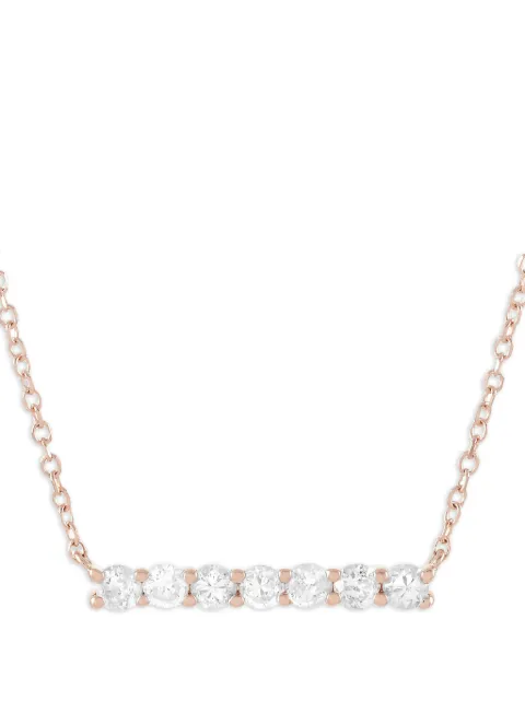LB Exclusive 14K rose gold diamond necklace Pink ANK15805R